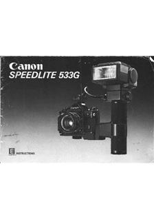 Canon 533 G manual. Camera Instructions.